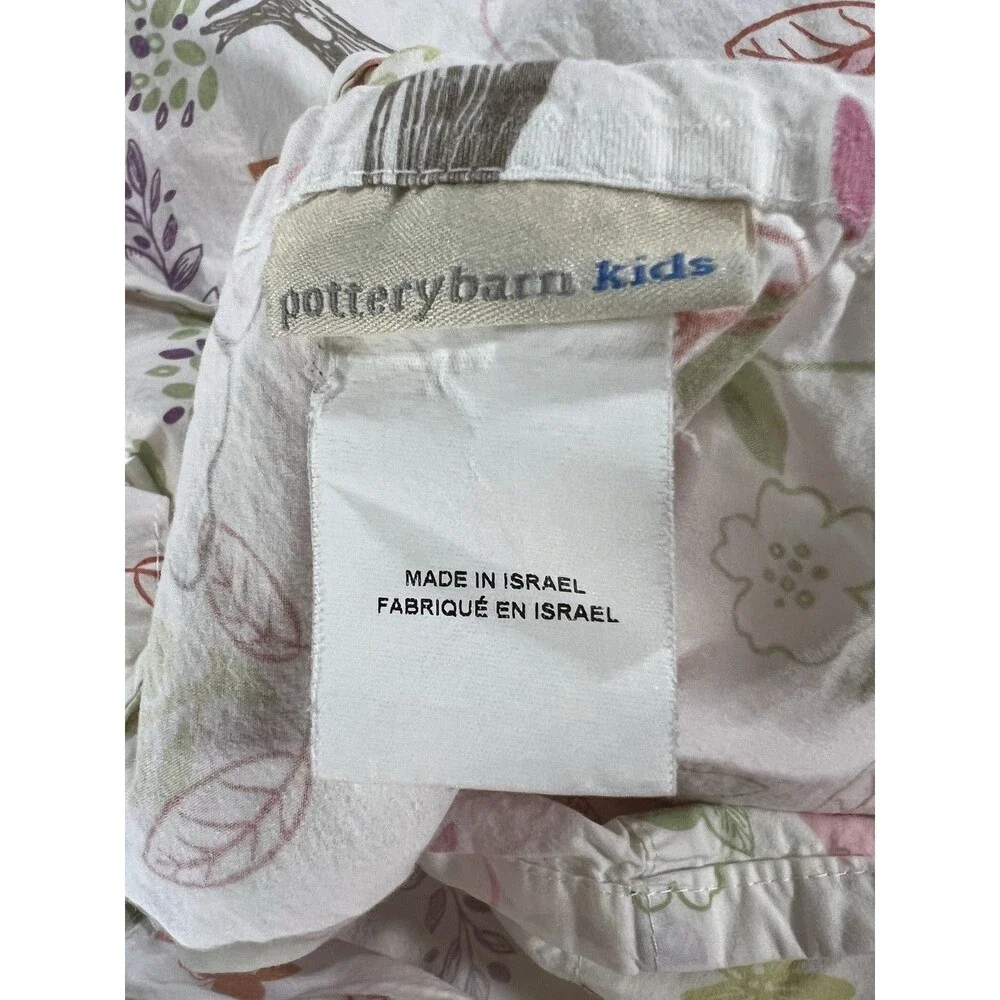Laura Ashley Pink/Green/Orange Floral AOP Full Size Sheet Set + 2 Pillowcases